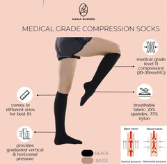Mama Blends Medical Grade Compression Socks | The Nest Attachment Parenting Hub