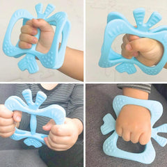 Mama's TEM NaBi Monster Premium Teether + Bunny Case | The Nest Attachment Parenting Hub