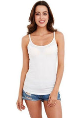 Mamaway Breastfeeding Singlet with Built in Bra (White) 11201W* | The Nest Attachment Parenting Hub