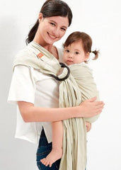 Mamaway Solid Linen Baby Ring Sling 220967C2 | The Nest Attachment Parenting Hub