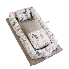 MamboBabyPh - Bed Nest with Pillow & Blanket