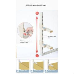 MamboBabyPh - Foldable Baby Safety Bed Guard Rail | The Nest Attachment Parenting Hub
