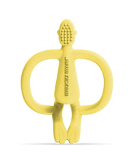 Matchstick Monkey Teething Toy - Yellow (New Version) | The Nest Attachment Parenting Hub
