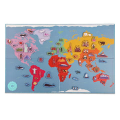 Mideer - Hello World Magnetic Puzzle 3+ | The Nest Attachment Parenting Hub