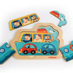 Mideer - Mini Discovery Puzzle Set | The Nest Attachment Parenting Hub