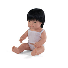 Miniland Doll Asian 38cm | The Nest Attachment Parenting Hub