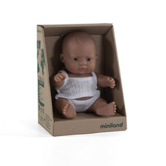 Miniland Doll Hispanic 21cm | The Nest Attachment Parenting Hub