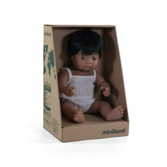 Miniland Doll Hispanic 38cm | The Nest Attachment Parenting Hub