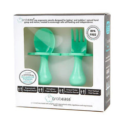 Grabease Ergonomic Utensils with Travel Case