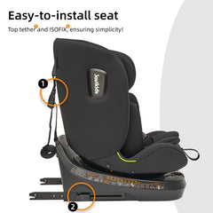 Jovikids Ranger TT 360° Swivel i-Size Car Seat 40-150cm