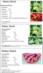 Monkey Munch Crispy Baked Fruit & Veggie Munch 8m+ | The Nest Attachment Parenting Hub