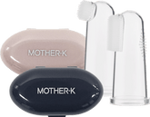 Mother-K Finger Toothbrush Set 3m+ | The Nest Attachment Parenting Hub