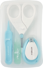 Mother-K Nail Clippers & Tweezer Set for Newborn | The Nest Attachment Parenting Hub