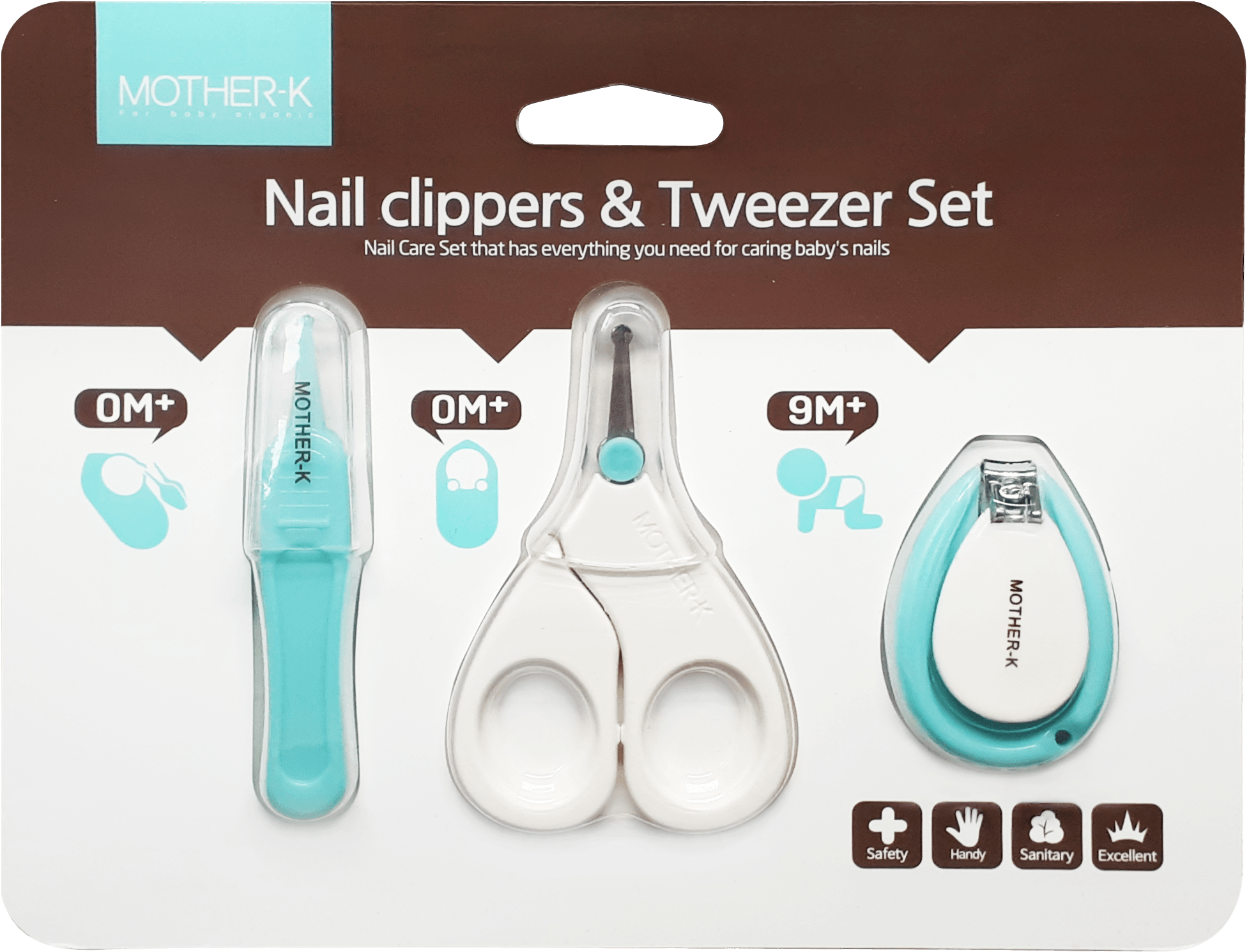 Mother-K Nail Clippers & Tweezer Set | The Nest Attachment Parenting Hub