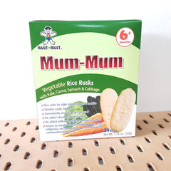 Mum-Mum Vegetable Rice Rusk | The Nest Attachment Parenting Hub