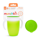 Munchkin Miracle 360° Cup 7oz with Handle and Lid | The Nest Attachment Parenting Hub