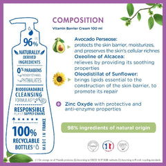 Mustela 123 Vitamin Barrier Cream | The Nest Attachment Parenting Hub