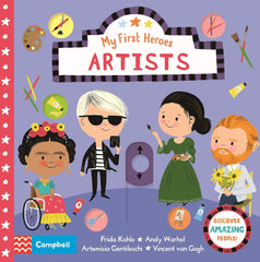 My First Heroes: Artists (Interactive Boardbook) | The Nest Attachment Parenting Hub