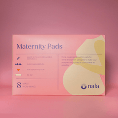 Nala Woman Organic Maternity Pads | The Nest Attachment Parenting Hub