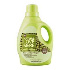 Nature Love Mere Baby Laundry Detergent - Mung Bean 1800ml Bottle | Bundle of 2