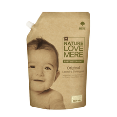Nature Love Mere Baby Laundry Detergent - Original 1300ml Refill Pack | Bundle of 2