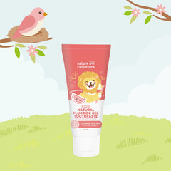 Nature to Nurture Kids Fluoride Gel Toothpaste, 3 Years & Up (Watermelon)