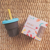 Nooboo Tutti Frutti Straw Cups 400ml | The Nest Attachment Parenting Hub