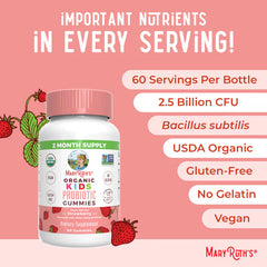 MaryRuth's Kids Probiotic Gummies