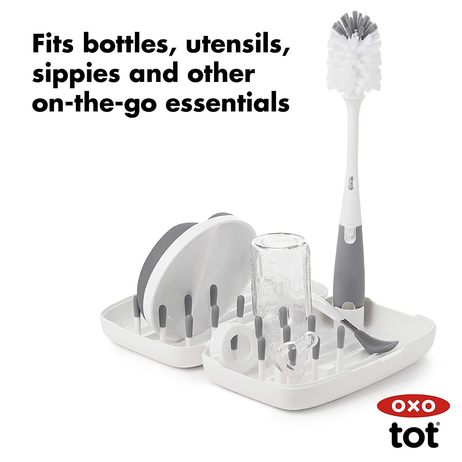 Oxo Tot On-the-Go Drying Rack | The Nest Attachment Parenting Hub