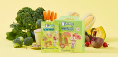 Peachy Biscuits with Nine Veggies 15g x 4packs (12m+) | The Nest Attachment Parenting Hub