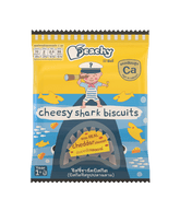 Peachy Cheesy Shark Biscuits 15g x 5packs (12m+) | The Nest Attachment Parenting Hub