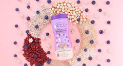 Peachy Multigrain Puffs with Blueberry 40g (12m+) | The Nest Attachment Parenting Hub