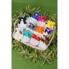 Play Factory Oviparous Animals in Eggs 12pcs/set | The Nest Attachment Parenting Hub