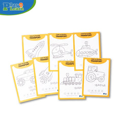 Play Learn Coloring Pad Set A5 | The Nest Attachment Parenting Hub