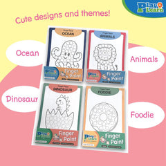 Play Learn Finger Paint Paper Set A5 | The Nest Attachment Parenting Hub