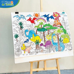 Play Learn Jumbo Coloring Poster | The Nest Attachment Parenting Hub