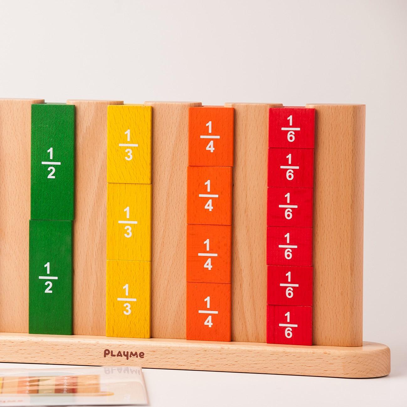 PlayMe Fraction Fun | The Nest Attachment Parenting Hub