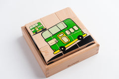 PlayMe Transportation Cube Puzzle 1.5+ | The Nest Attachment Parenting Hub