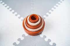 QToys 2 Tone Nesting & Stacking Bowls 515 | The Nest Attachment Parenting Hub