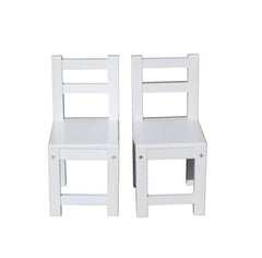 Qtoys Children's White Table & Chair Set 033 & 091 | The Nest Attachment Parenting Hub