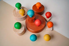 QToys Colored Mushroom 489 | The Nest Attachment Parenting Hub