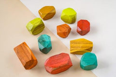 QToys Colored Wooden Gems 669 | The Nest Attachment Parenting Hub