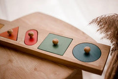 QToys Giant Shape Knob Puzzle 458 | The Nest Attachment Parenting Hub