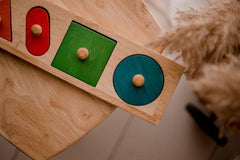 QToys Giant Shape Knob Puzzle 458 | The Nest Attachment Parenting Hub