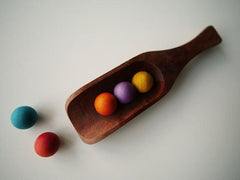 QToys Large Wooden Scoop 586 | The Nest Attachment Parenting Hub