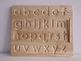 QToys Lowercase Letter Tracing Board 482 | The Nest Attachment Parenting Hub
