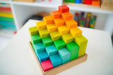 QToys Rainbow Engineering Blocks 901 | The Nest Attachment Parenting Hub