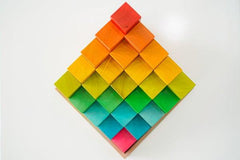 QToys Rainbow Engineering Blocks 901 | The Nest Attachment Parenting Hub