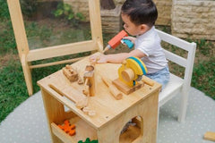 Qtoys Wooden Work Bench 451 | The Nest Attachment Parenting Hub