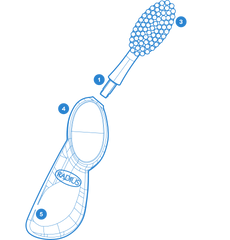 Radius Big Brush w/ Replaceable Head | The Nest Attachment Parenting Hub